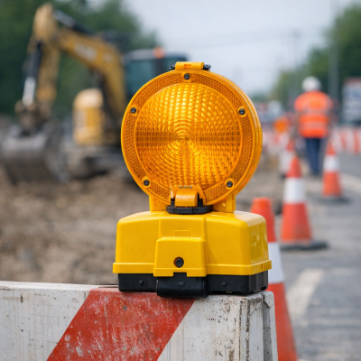 Lampi pentru lucrari rutiere | Lampi de semnalizare santier